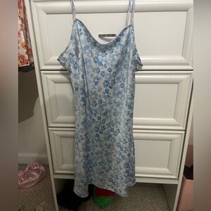 Blue floral Slip Dress
